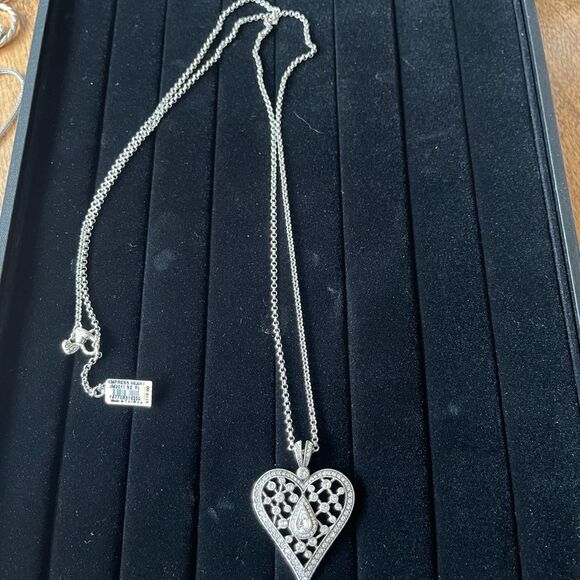 Brighton Empress Heart Convertible Necklace NWT - Picture 4 of 9
